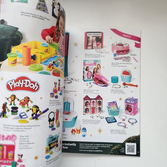 2025 Amazon Holiday Kids Gift Book Toys Catalog has Stickers and Wishlist!! - Picture 4 of 8
